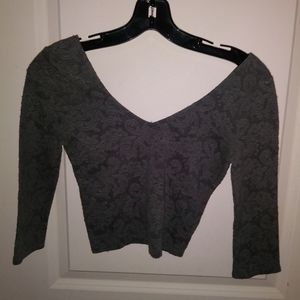 Abercrombie & Fitch size M cropped sweater - 16" long